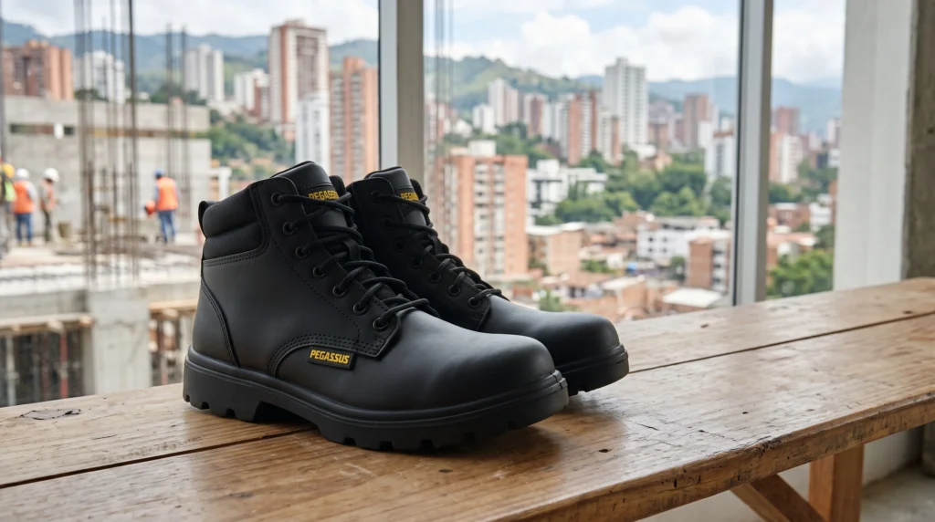 Botas de seguridad industriales para trabajo en Bucaramanga, Colombia