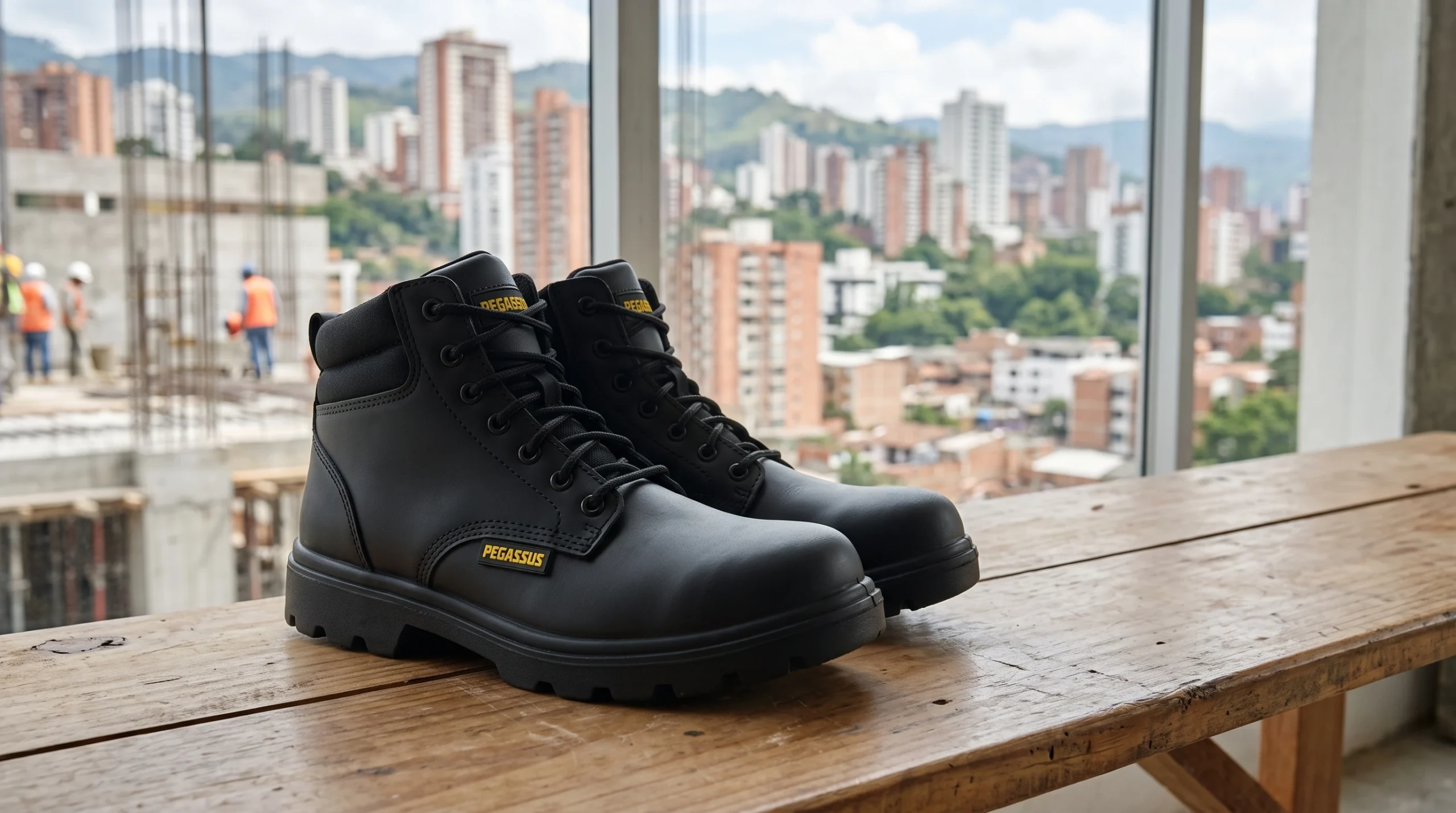 Botas de seguridad industriales para trabajo en Bucaramanga, Colombia